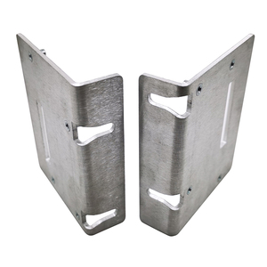 Fabrication sur mesure de tôles métalliques, équerres en acier inoxydable de 5 mm, services de soudage laser sur pièces de pliage d'angle en métal - Product Image 6