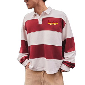 Polo pour homme surdimensionné de haute qualité, dernier design personnalisé, nouvelle arrivée, manches courtes, coupe ajustée, polos pour homme OEM - Product Image 1