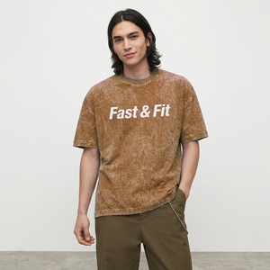 Nouveau produit mode, vêtements décontractés confortables, tissu 100% coton, t-shirt homme, designs de logo personnalisés, t-shirt pour homme, fabriqué au Pakistan - Product Image 3