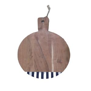 Planche à découper en bois d'acacia brut avec résine, pour la cuisine domestique, les mariages et comme planche à fromage design en bois et résine - Product Image 4