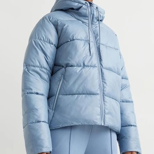Chaqueta Acolchada de Invierno para Mujer, con Capucha, Tejida, Personalizada, Impermeable, Cortavientos, de Secado Rápido, Transpirable y Aislante, Venta al Por Mayor - Product Image 4