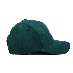 Premium Custom Embroidered Corduroy Baseball Cap 6 Panel Cotton Corduroy <b>Dad</b> <b>Hat</b> Wholesale Multi Color Adjustable - Product Image 5