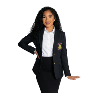 Blazer Deportivo Bordado para Mujer, Chaqueta de Primera Calidad, Estilo Casual de Negocios - Product Image 2