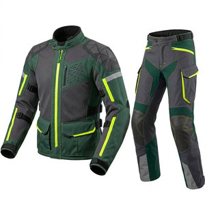 Combinaison textile professionnelle pour moto, homme, équipement de conduite durable, matière confortable, coupe ajustée pour le tourisme et la conduite en extérieur - Product Image 1