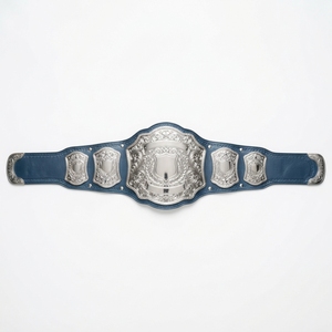 Ceinture de championnat sportive personnalisée, ceinture de récompense pour la lutte et la boxe, plaques métalliques, sangle en cuir, logo gravé, design personnalisé - Product Image 3