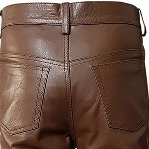 กางเกงหนังแฟชั่นผู้ชายสไตล์ล่าสุด ขายดีที่สุด คุณภาพเยี่ยม ราคาถูก - Product Image 5