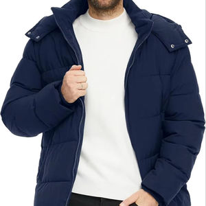 Customized <b>Mens</b> Outdoor Warm Puffer <b>Jacket</b> Breathable Quick Dry Premium Winter <b>Jacket</b> High Quality Fashion Outerwear For <b>Men</b> - Product Image 3