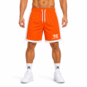 Eco-Friendly Breathable Mesh Gym <b>Shorts</b> Custom Logo Quick Dry High Quality Wholesale Customized Men's Fitness Sports By Ronal - Product Image 3