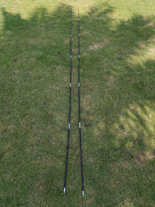 Poteaux de support en aluminium pour tente de camping, camouflage extérieur, 2 paires, pour 3-4 personnes, accessoires de poteaux de support - Product Image 4