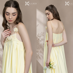 Robe longue droite vintage unie pour femme 100% coton respirant décontractée été faible MOQ haute qualité - Product Image 5