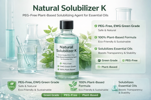 Natural Solubilizer K for Skincare and Cosmetics EWG Green Grade PEG-Free Plant-Based Solubilizing Agent for Essential Oils - Product Image 2