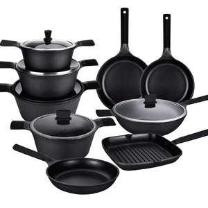 Poêle à griller antiadhésive élégante conçue pour des repas sains et pour les besoins de cuisson quotidiens pratiques en cuisine - Product Image 4
