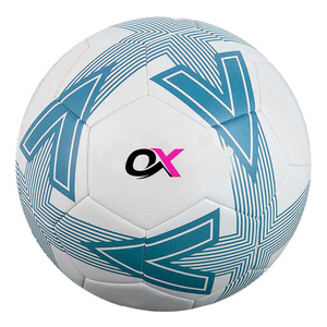 Ballons de football Oxva Industries taille 5 en PVC cousus à la machine de haute qualité pour l'entraînement et l'utilisation en extérieur - Product Image 6