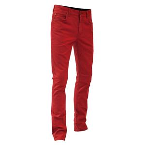 Jean décontracté vintage pour homme, coupe droite, en denim délavé bleu moyen, respirant, en coton tricoté mi-lourd, idéal automne-été - Product Image 5