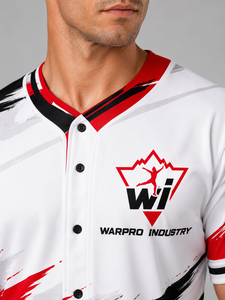 Baseball Uniform Advanced <b>Athletic</b> Sports Kit Lightweight Airflow Fabric Matching Jersey And Pants For Competitive Teams - Product Image 5