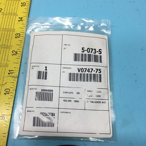 O-RING 5-073-S, COMPOUND V0747-75, 177090 - Équipements et pièces semi-conductrices de renommée mondiale à la fois fiables et d'origine - Product Image 2
