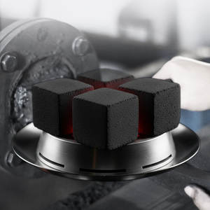 Charbon de coco noir naturel de qualité supérieure Daabadi, faible teneur en cendres, temps de combustion de 2 à 3 heures, haute rétention de chaleur, pour chicha. - Product Image 1