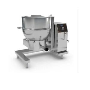 Chaudière à double enveloppe électrique et à vapeur de qualité supérieure pour cuisine commerciale et usine de transformation alimentaire à vendre - Product Image 3