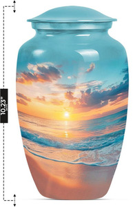 Urnas Decorativas Modernas Hechas a Mano de la Mejor Calidad para Cenizas de Adultos, Uso Funerario y de Entierro para Hombres y Mujeres - Product Image 2