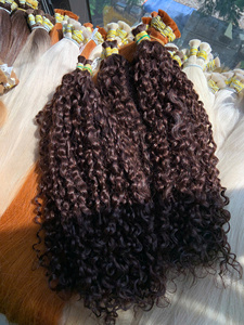 Extensiones de Cabello Virgen al Por Mayor, Teñidas, Color Natural, Rizado Romántico, Ondulado Profundo, Liso, de un Solo Donante, Proveedor Especial de Fábrica de Vietnam - Product Image 2