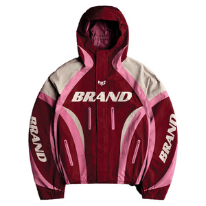 Trendy Style Custom Contrast Panel Hooded Windbreaker Jackets Lightweight Streetwear jacket for men OEM Private <b>Label</b> Supplier - Product Image 4