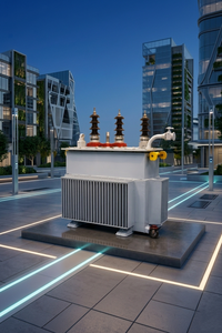 Transformador de distribución trifásico de 11 kV con cambiador automático de bobinado, 50 Hz, diseño de bajas pérdidas, bobinado de cobre Dyn11 - Product Image 3