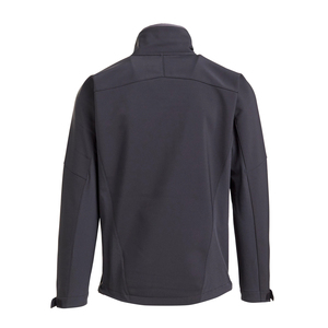เสื้อแจ็คเก็ตซอฟต์เชลล์น้ำหนักเบาแบบไม่มีฮู้ดสำหรับผู้ชาย OEM แบบกำหนดเอง เสื้อแจ็คเก็ตกันลมแบบยูนิเซ็กซ์สั่งทำพิเศษ - Product Image 2