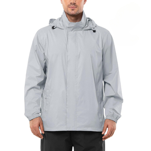 OEM ODM Custom Logo Fashion Patchwork Outdoor Sport <b>Light</b> Weight <b>Waterproof</b> Windbreaker Men's <b>Jacket</b> - Product Image 3
