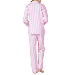 Ensemble de pyjama en satin uni pour femme, respirant, séchage rapide, doux, écologique, motif animal, avec logo frontal, manches longues, fermeture boutonnée, soyeux - Product Image 2