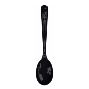 Cuillère en plastique noir de haute qualité, forme ovale, matériau PP, jetable, pour usage alimentaire, légère, couverts - Product Image 2