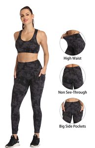 Leggings Deportivos Casuales para Mujer, Sin Costuras, Cintura Media, 100% Algodón, para Correr, Gimnasio, Yoga, Fitness, Secado Rápido, Transpirables - Product Image 6