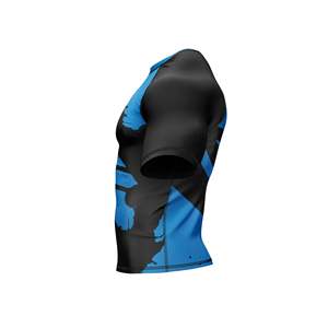 เสื้อยืดออกกำลังกายผู้ชายทรงสปอร์ตขนาดใหญ่ ผลิตจากโพลีเอสเตอร์/คอตตอน เป็นมิตรต่อสิ่งแวดล้อม แห้งเร็ว เหมาะสำหรับการฝึกซ้อมและวิ่ง กำลังขายดี - Product Image 5