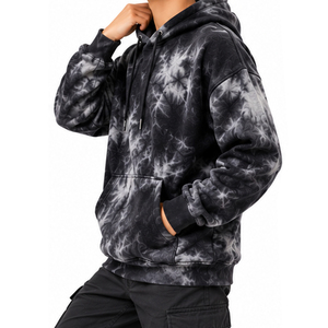 Sudadera con Capucha Tie Dye Casual para Hombre, Versátil, Ligera, Personalizable, Prenda Esencial para el Armario, Ropa Urbana Personalizada, Fabricante EAZWEARS - Product Image 1