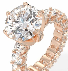 Elegante Anillo de Diamantes de Moissanita de Plata de Ley 925 con Incrustaciones de Diamantes, Estilo Hip Hop, para Compromiso o Boda - Product Image 3