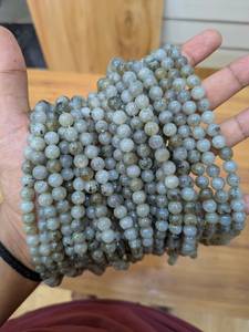 Perles rondes en pierre jaune pour la fabrication de bijoux MN EXPORTS - Product Image 6