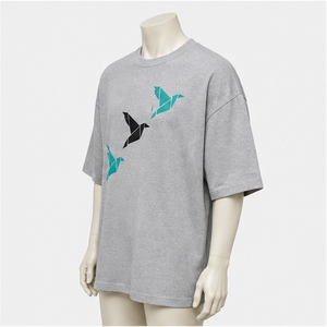T-shirt graphique surdimensionné pour homme, impression numérique personnalisée, 100% coton tricoté, manches courtes, séchage rapide, design TSA-SPT-0012 - Product Image 4