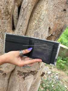 Carteras de cuero de vaca genuino para hombre, tarjeteros organizadores, estilo de moda informal, Cartera de mano de cuero de vaca corta - Product Image 5