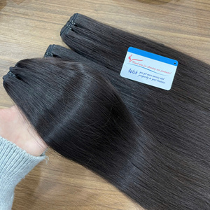 ผมต่อแบบเส้นตรงสีดำล้วนแบบปกติสีดำขนาดใหญ่ - Product Image 6