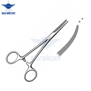 Pinza Arterial Crile Delicada de 14 cm / 5-1/2 Pulgadas con Dientes Curvos 1:2, Pinza Quirúrgica Hemostática de Acero Inoxidable Premium - Product Image 6
