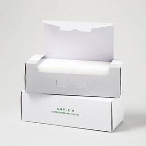 Para Corea, Almohadillas de Algodón 100% Puro de 3 Capas Ampoule-N K-Beauty, Paquete de 80 Unidades para Todo Tipo de Piel - Product Image 3