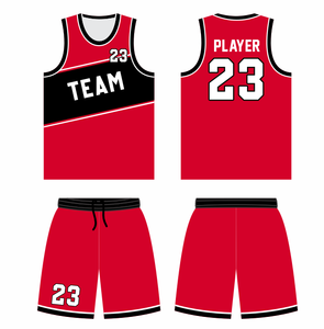 Uniforme de basket-ball personnalisé de haute qualité – Maillot et short d'équipe sublimés 100 % polyester - Product Image 1