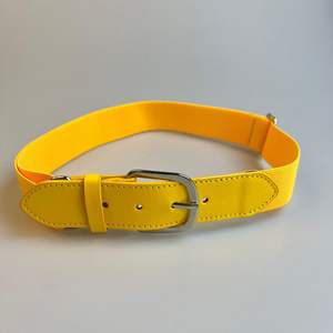 Adjustable <b>Elastic</b> Sports <b>Belt</b> Alloy Buckle Stretch Waist <b>Belt</b> Durable Athletic <b>Belt</b> For Baseball Softball Training - Product Image 6