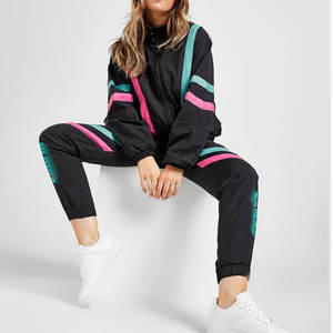 Conjunto de Chaqueta Cortavientos Ligera con Capucha para Invierno, Unisex, Cierre Frontal con Cremallera, Personalizable, Multicolor, Nailon Transpirable, Deportivo Casual - Product Image 3