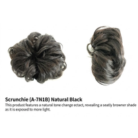 Chignon synthétique coréen pour femme, extension de chignon élastique, postiche pour chignon ou coiffure relevée (A-7)