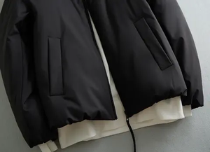 Chaqueta Acolchada Casual de Invierno para Hombre, Elegante y Cálida, Servicio OEM, Teñida con Cierre, Diseño Cómodo para Clima Frío, Moda Urbana - Product Image 6