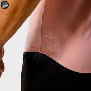 T-shirts de sport respirants de qualité supérieure, très demandés, en tissu toile 100 % polyester, pour hommes, service OEM personnalisé au meilleur prix - Product Image 4