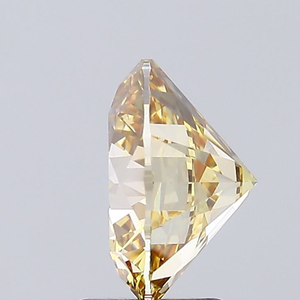 Magnifique diamant jaune rond de 5 carats, diamant fantaisie coloré brillant, diamant non monté pour un chef-d'œuvre de joaillerie de luxe sur mesure - Product Image 2
