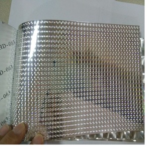 Prism Pattern Reflective Holographic <b>Sheet</b> Self Adhesive Vinyl Roll for Safety Marking Craft and Decoration - Product Image 3