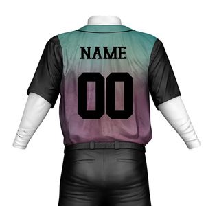 Uniforme de Béisbol Deportivo Cómodo con MOQ Bajo, Talla Personalizada para Jóvenes, Absorbe la Humedad, para Todas las Temporadas - Product Image 5