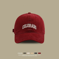 Casquettes de baseball unisexes, nouveaux designs d'usine en gros, plusieurs couleurs, casquettes de baseball pour adultes unisexes, logo personnalisé, broderie de logo